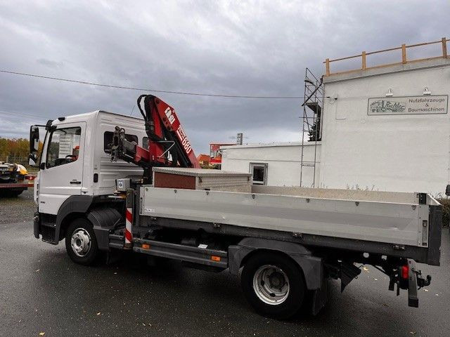 Mercedes-Benz Atego 818 mit Ladekran - 크레인 트럭 : 사진 3 Mercedes-Benz Atego 818 mit Ladekran - 크레인 트럭 : 사진 3