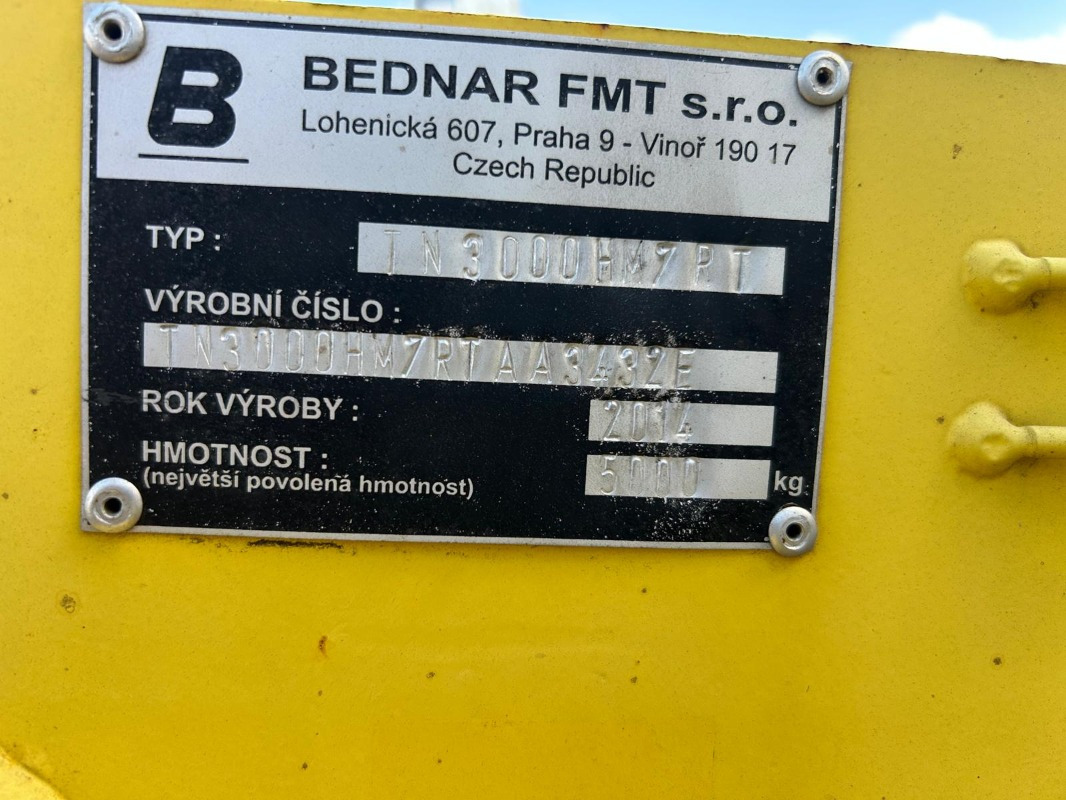 Bednar TN 3000 HM7RT - 로터베이터 : 사진 4 Bednar TN 3000 HM7RT - 로터베이터 : 사진 4