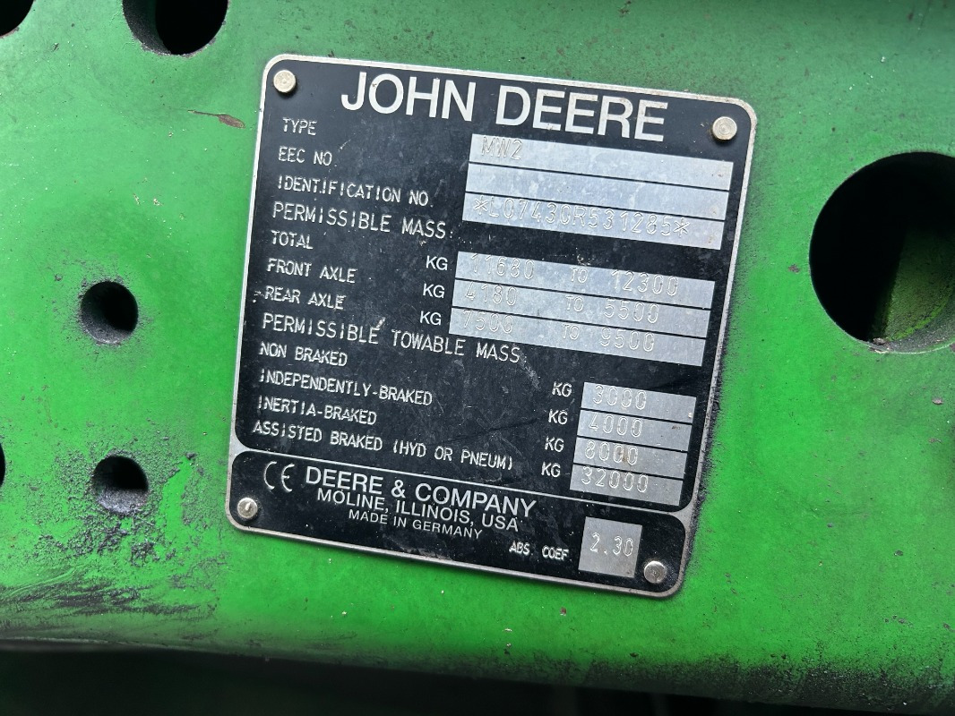 John Deere 7430 PREMIUM - 장궤형 트랙터 : 사진 2 John Deere 7430 PREMIUM - 장궤형 트랙터 : 사진 2