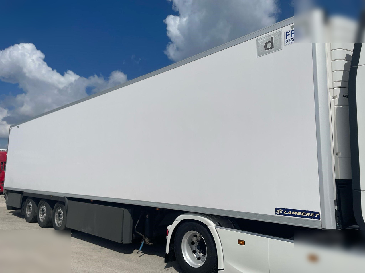 LAMBERET - 냉동 세미 트레일러 : 사진 2 LAMBERET - 냉동 세미 트레일러 : 사진 2