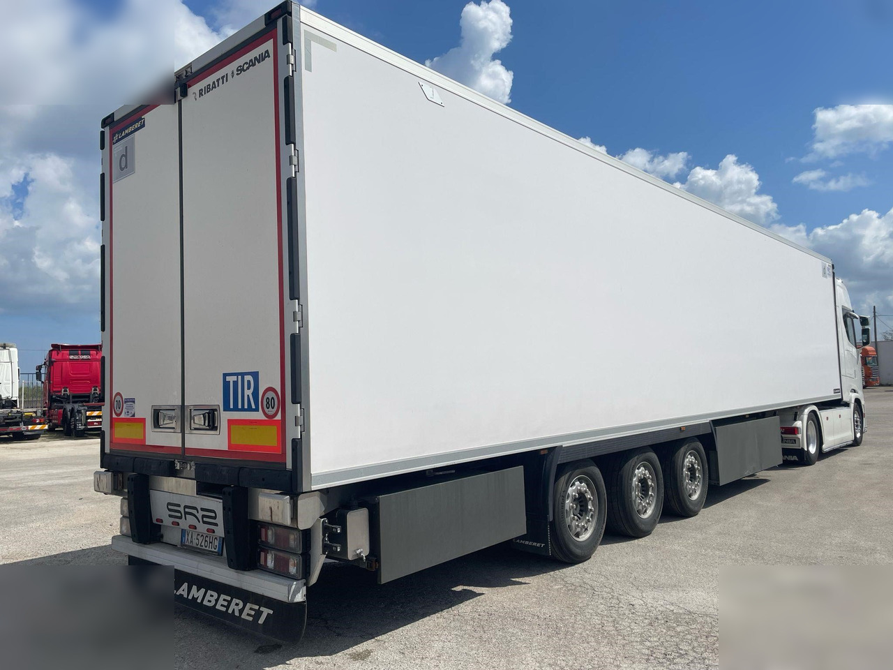 LAMBERET - 냉동 세미 트레일러 : 사진 1 LAMBERET - 냉동 세미 트레일러 : 사진 1