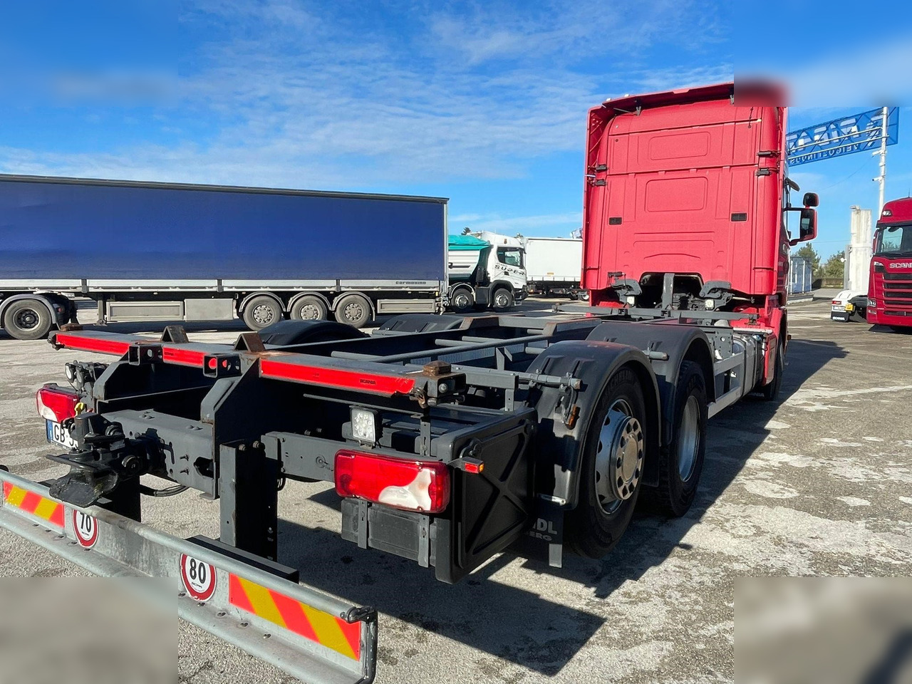 SCANIA R450 - 컨테이너 운반 장치/ 스와프 보디 트럭 : 사진 5 SCANIA R450 - 컨테이너 운반 장치/ 스와프 보디 트럭 : 사진 5