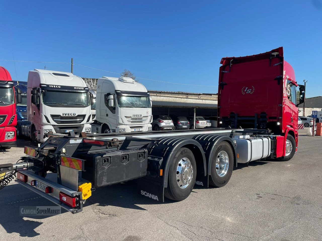 SCANIA R450 - 컨테이너 운반 장치/ 스와프 보디 트럭 : 사진 2 SCANIA R450 - 컨테이너 운반 장치/ 스와프 보디 트럭 : 사진 2