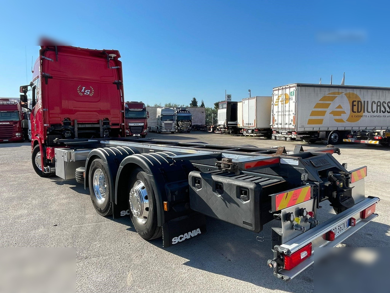 SCANIA R450 - 컨테이너 운반 장치/ 스와프 보디 트럭 : 사진 4 SCANIA R450 - 컨테이너 운반 장치/ 스와프 보디 트럭 : 사진 4