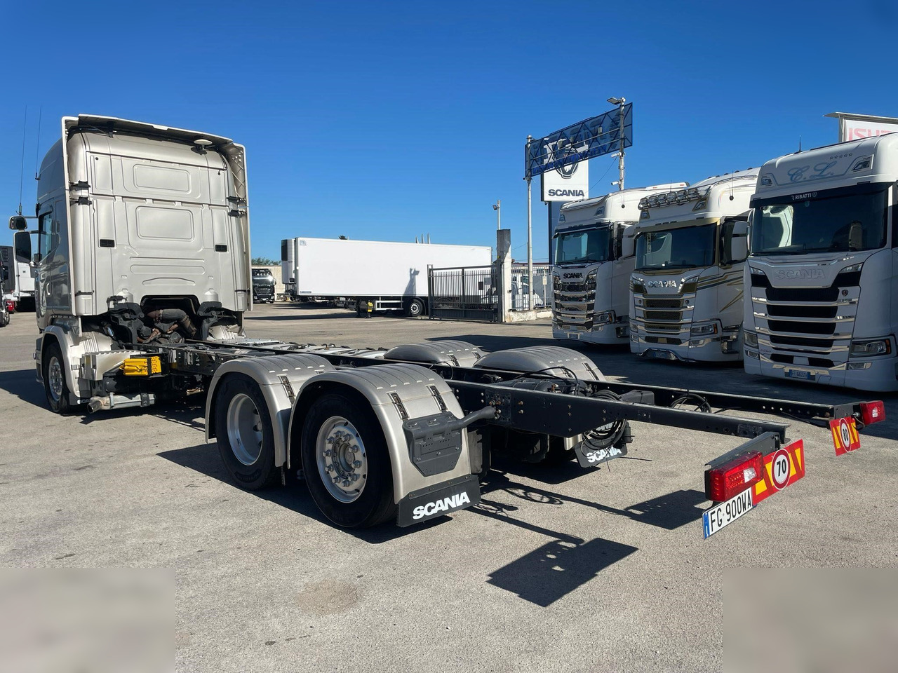 SCANIA R580 - 캡 새시 트럭 : 사진 3 SCANIA R580 - 캡 새시 트럭 : 사진 3