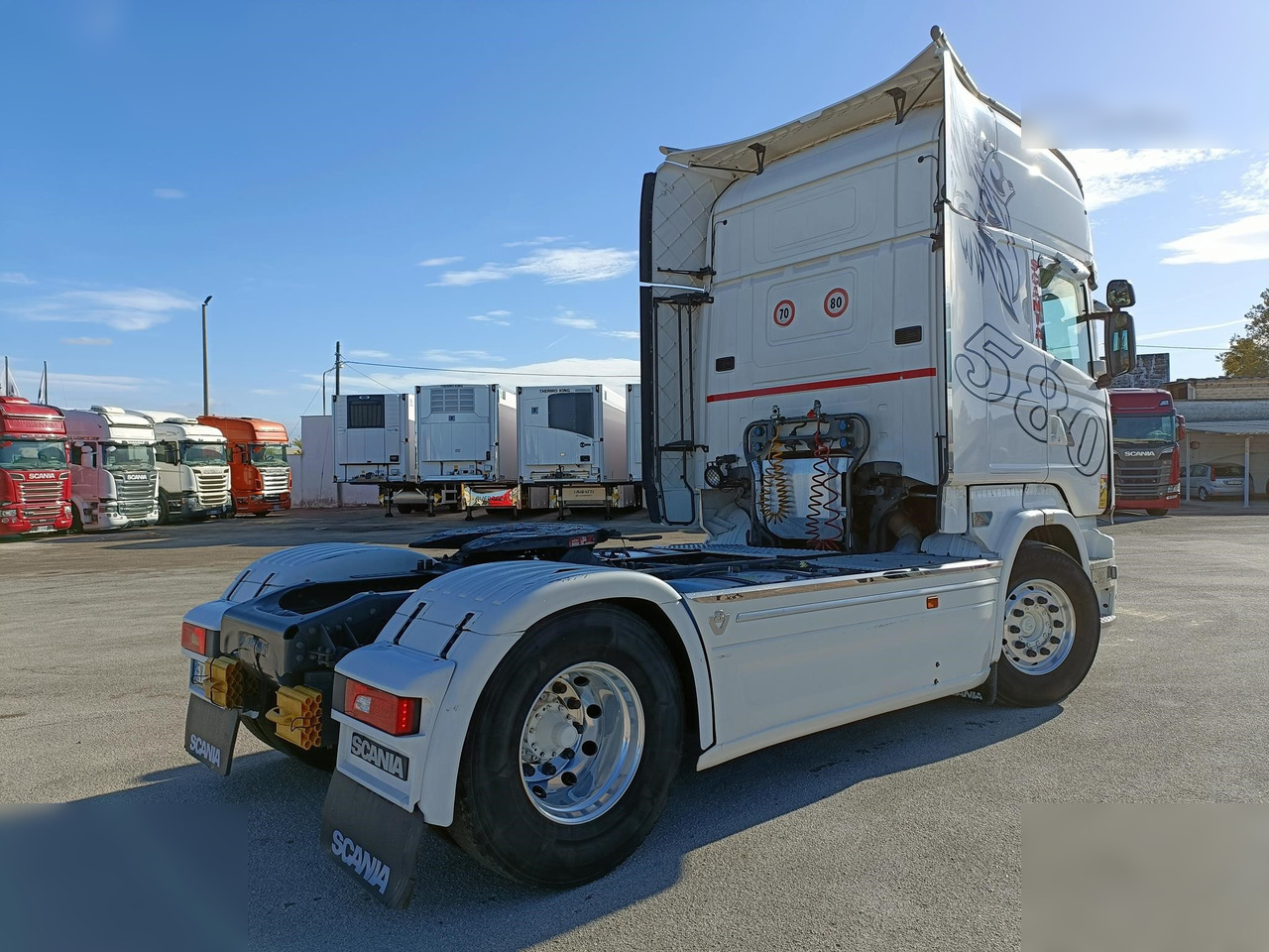 SCANIA R580 - 트랙터 유닛 : 사진 4 SCANIA R580 - 트랙터 유닛 : 사진 4