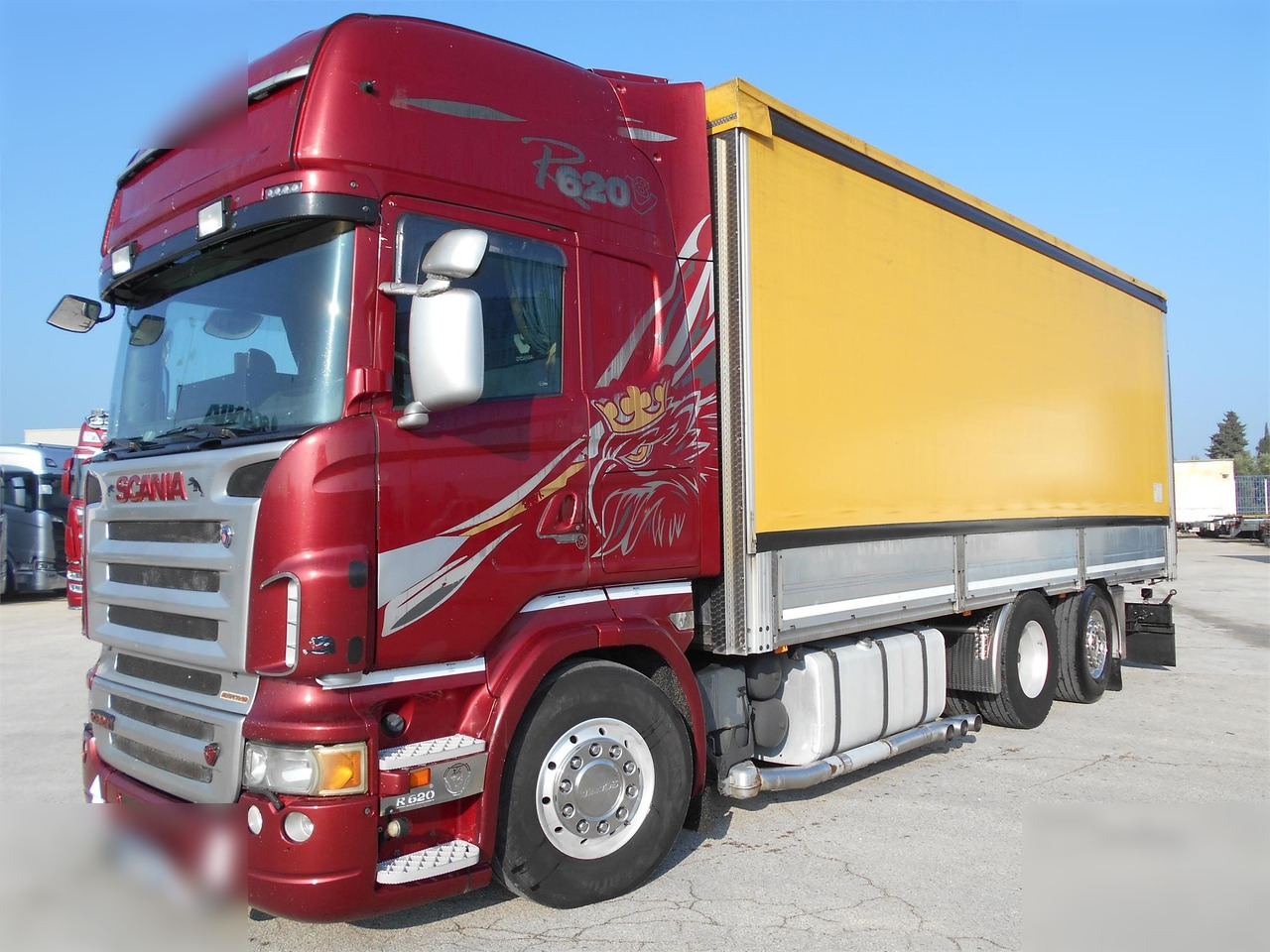 SCANIA R620 - 커튼사이더 트럭 : 사진 1 SCANIA R620 - 커튼사이더 트럭 : 사진 1