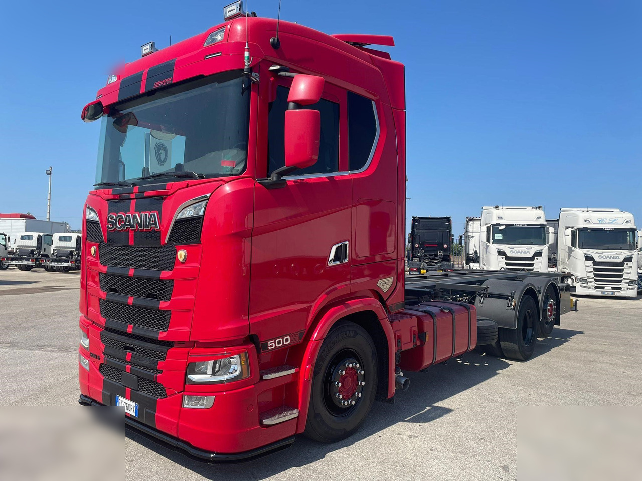 SCANIA S500 - 컨테이너 운반 장치/ 스와프 보디 트럭 : 사진 2 SCANIA S500 - 컨테이너 운반 장치/ 스와프 보디 트럭 : 사진 2