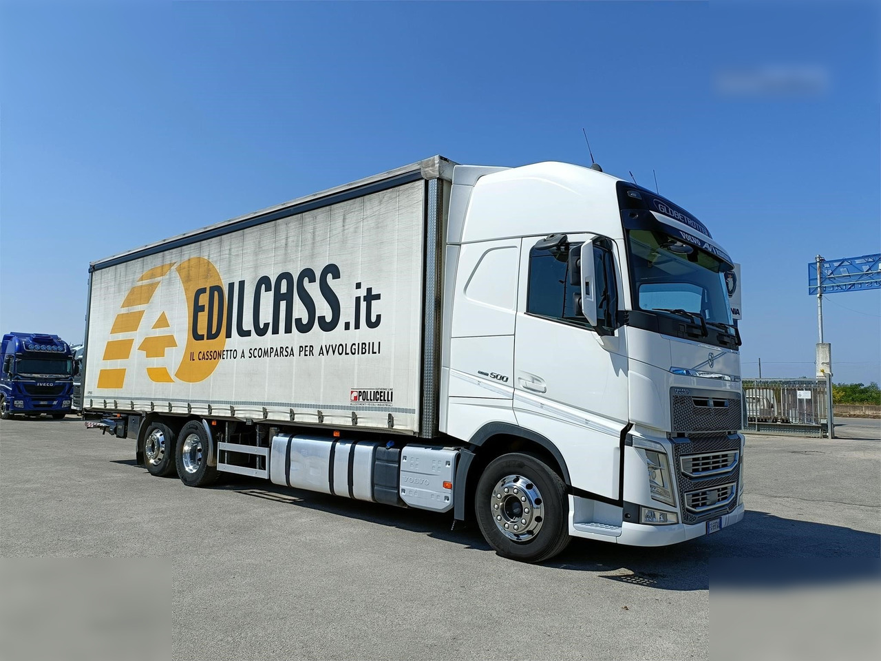 VOLVO FH500 - 커튼사이더 트럭 : 사진 1 VOLVO FH500 - 커튼사이더 트럭 : 사진 1