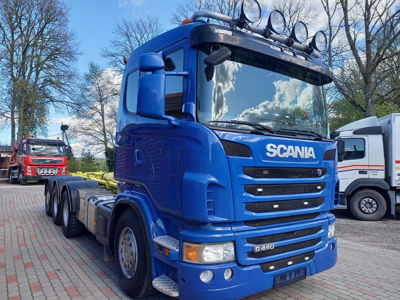 SCANIA G440, 8x4, GROSS WEIGHT 36000 KG. - 후크 리프트 트럭 : 사진 4 SCANIA G440, 8x4, GROSS WEIGHT 36000 KG. - 후크 리프트 트럭 : 사진 4