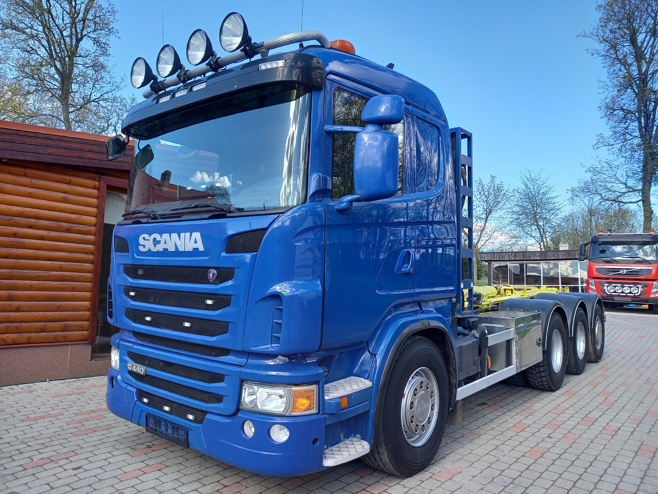 SCANIA G440, 8x4, GROSS WEIGHT 36000 KG. - 후크 리프트 트럭 : 사진 1 SCANIA G440, 8x4, GROSS WEIGHT 36000 KG. - 후크 리프트 트럭 : 사진 1