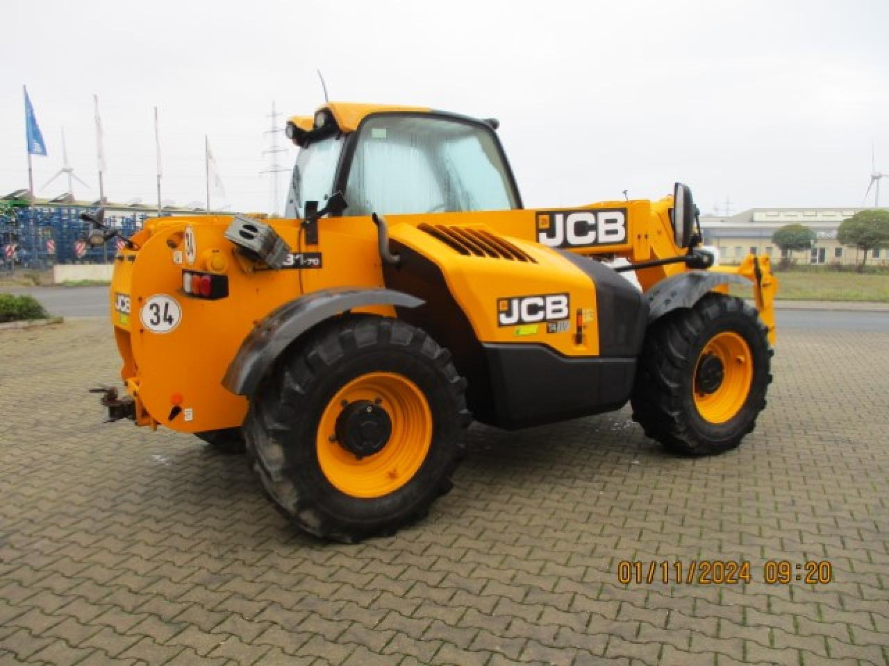 JCB 531-70 Agri - 텔레스코픽 핸들러 : 사진 5 JCB 531-70 Agri - 텔레스코픽 핸들러 : 사진 5