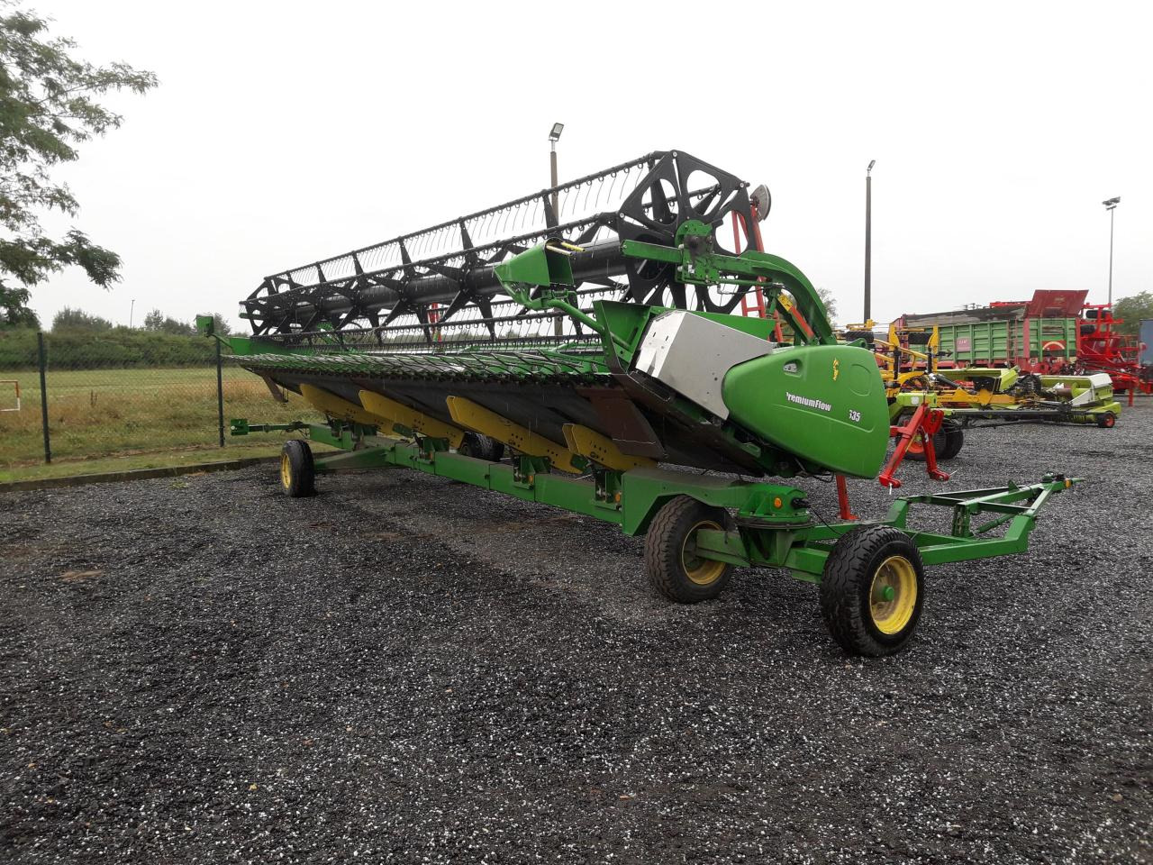 John Deere 635 Premium Flow - 콤바인 헤더 트레일러 : 사진 1 John Deere 635 Premium Flow - 콤바인 헤더 트레일러 : 사진 1