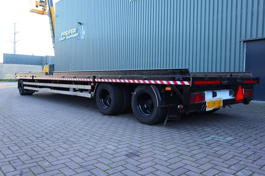드롭사이드/ 플랫베드 세미 트레일러 GS Meppel AC-2800L Dutch Registration, 3 Axles, 20t L : 사진 8