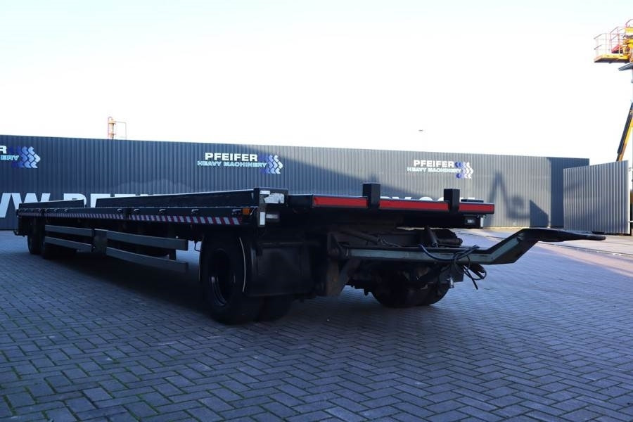 드롭사이드/ 플랫베드 세미 트레일러 GS Meppel AC-2800L Dutch Registration, 3 Axles, 20t L : 사진 7