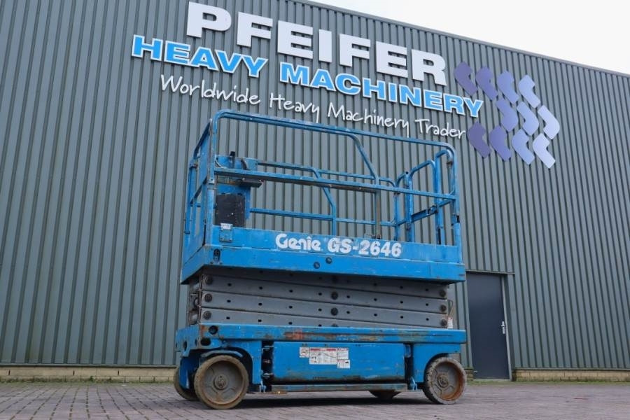 Genie GS2646 Electric, Working Height 9.80m, Capacity 45 - 시저 리프트 : 사진 1 Genie GS2646 Electric, Working Height 9.80m, Capacity 45 - 시저 리프트 : 사진 1