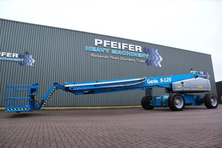 Genie S125 Diesel, 4x4x4 Drive, 40.1m Working Height, 24 - 텔레스코픽 붐 : 사진 1 Genie S125 Diesel, 4x4x4 Drive, 40.1m Working Height, 24 - 텔레스코픽 붐 : 사진 1