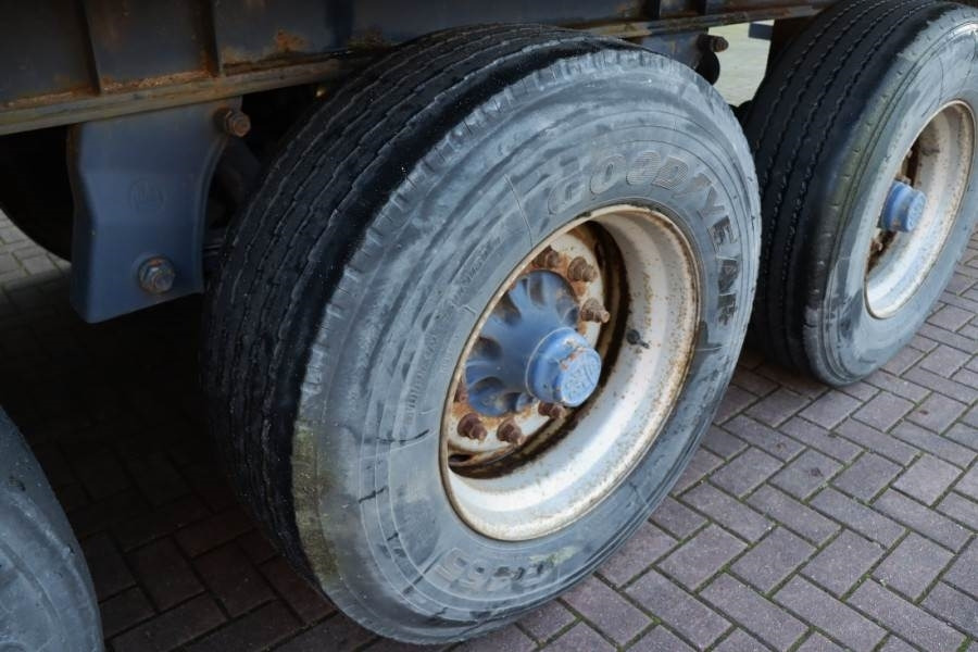 드롭사이드/ 플랫베드 세미 트레일러 Groenewegen DRO-12-27 3 Axle Trailer, 32t Capacity, BPW Axles : 사진 9
