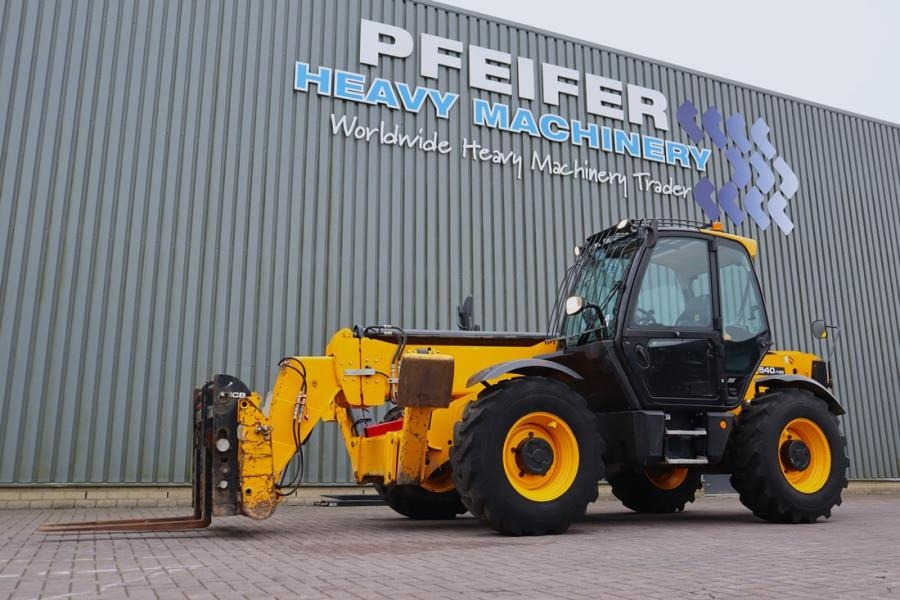 JCB 540-140 HI VIZ Diesel Stage V, 4x4x4 Drive, 13.8m - 텔레스코픽 핸들러 : 사진 1 JCB 540-140 HI VIZ Diesel Stage V, 4x4x4 Drive, 13.8m - 텔레스코픽 핸들러 : 사진 1