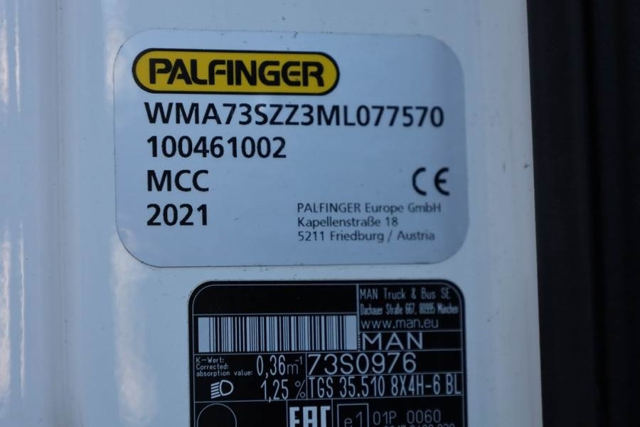 MAN TGS 35.510 - Palfinger PK92002SH Valid inspection, - 전천후 지형 크레인 : 사진 5 MAN TGS 35.510 - Palfinger PK92002SH Valid inspection, - 전천후 지형 크레인 : 사진 5