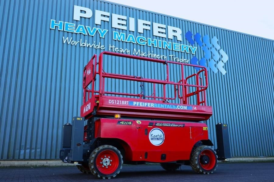 Magni DS1218RT Valid inspection, Diesel, 4x4 Drive, 12m - 시저 리프트 : 사진 1 Magni DS1218RT Valid inspection, Diesel, 4x4 Drive, 12m - 시저 리프트 : 사진 1