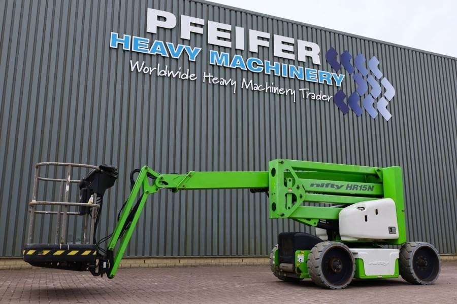 Niftylift HR15N Hybrid MK3 Hybrid, 4x2 Drive, 15.5m Working - 관절 붐 : 사진 1 Niftylift HR15N Hybrid MK3 Hybrid, 4x2 Drive, 15.5m Working - 관절 붐 : 사진 1