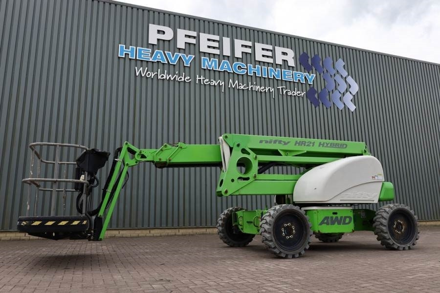 Niftylift HR21 HYBRID Hybrid, 4x4 Drive, 21m Working Height, - 관절 붐 : 사진 1 Niftylift HR21 HYBRID Hybrid, 4x4 Drive, 21m Working Height, - 관절 붐 : 사진 1