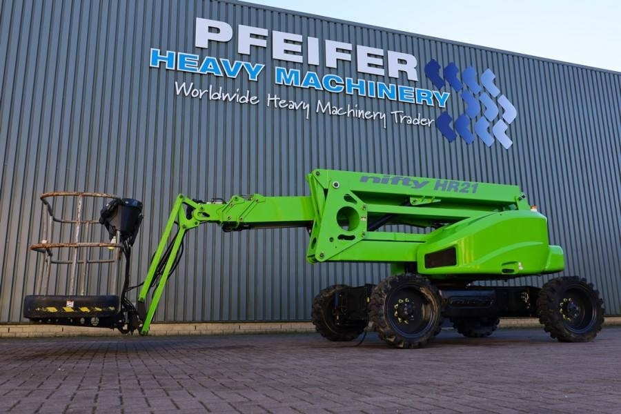 Niftylift HR21D 4x4 MK2 Diesel, 4x4 Drive, 21m Working Heigh - 관절 붐 : 사진 1 Niftylift HR21D 4x4 MK2 Diesel, 4x4 Drive, 21m Working Heigh - 관절 붐 : 사진 1