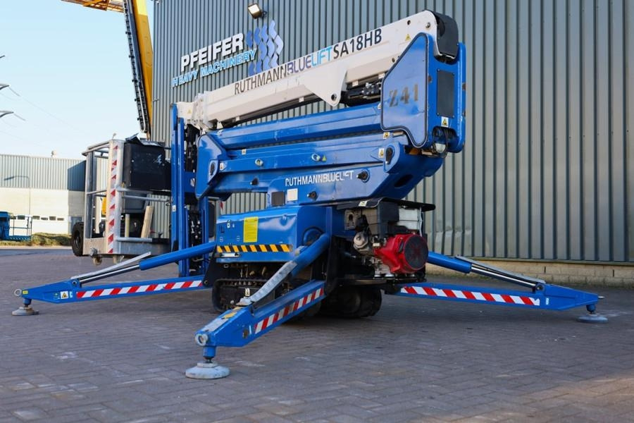 Ruthmann BLUELIFT SA18HD Gasoline / 220V, 18m Working Heigh - 관절 붐 : 사진 3 Ruthmann BLUELIFT SA18HD Gasoline / 220V, 18m Working Heigh - 관절 붐 : 사진 3