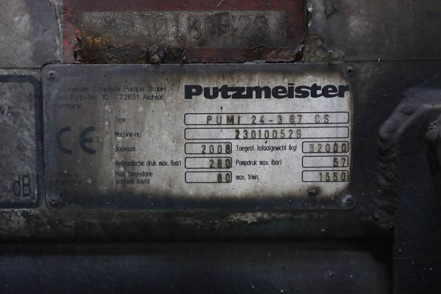 트랙터 유닛 Scania 8x4 With Putzmeister PUMI 24-3.67CS Truck-mounted : 사진 7