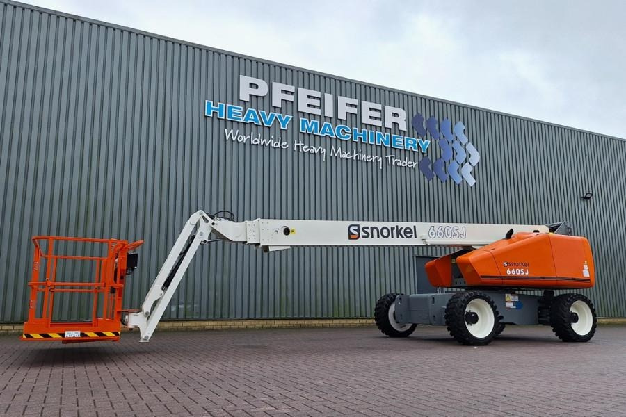 Snorkel 660SJ Valid Inspection, *Guarantee! CE, Diesel, 4x - 텔레스코픽 붐 : 사진 1 Snorkel 660SJ Valid Inspection, *Guarantee! CE, Diesel, 4x - 텔레스코픽 붐 : 사진 1