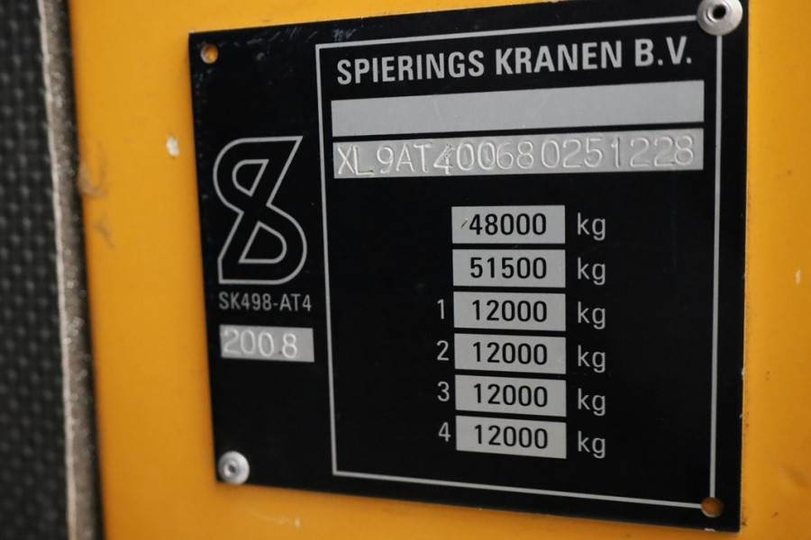 Spierings SK498-AT4 Diesel, 8x6x6 Drive, 8t Capacity, 44m Fl - 타워 크레인 : 사진 5 Spierings SK498-AT4 Diesel, 8x6x6 Drive, 8t Capacity, 44m Fl - 타워 크레인 : 사진 5