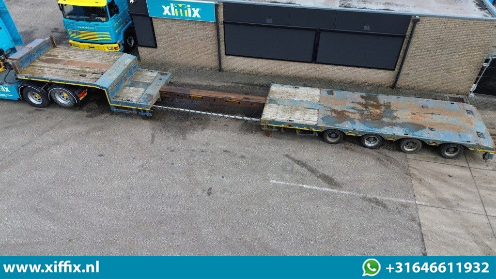 ES-GE 4-ass. Uitschuifbare semi dieplader / 78 cm. Hoog / 2x naloop gestuurd - 저하대 세미 트레일러 : 사진 2 ES-GE 4-ass. Uitschuifbare semi dieplader / 78 cm. Hoog / 2x naloop gestuurd - 저하대 세미 트레일러 : 사진 2