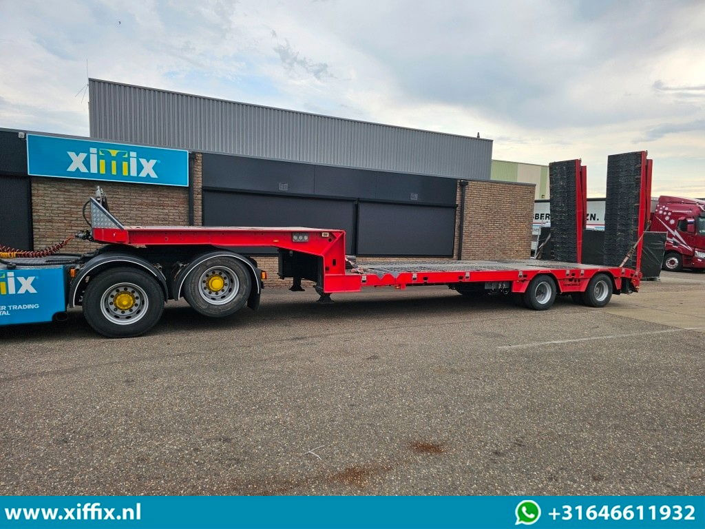 저하대 세미 트레일러 Faymonville 2-ass. Uitschuifbare semi dieplader met dubbele hydr. Kleppen / 2x gestuurd : 사진 7