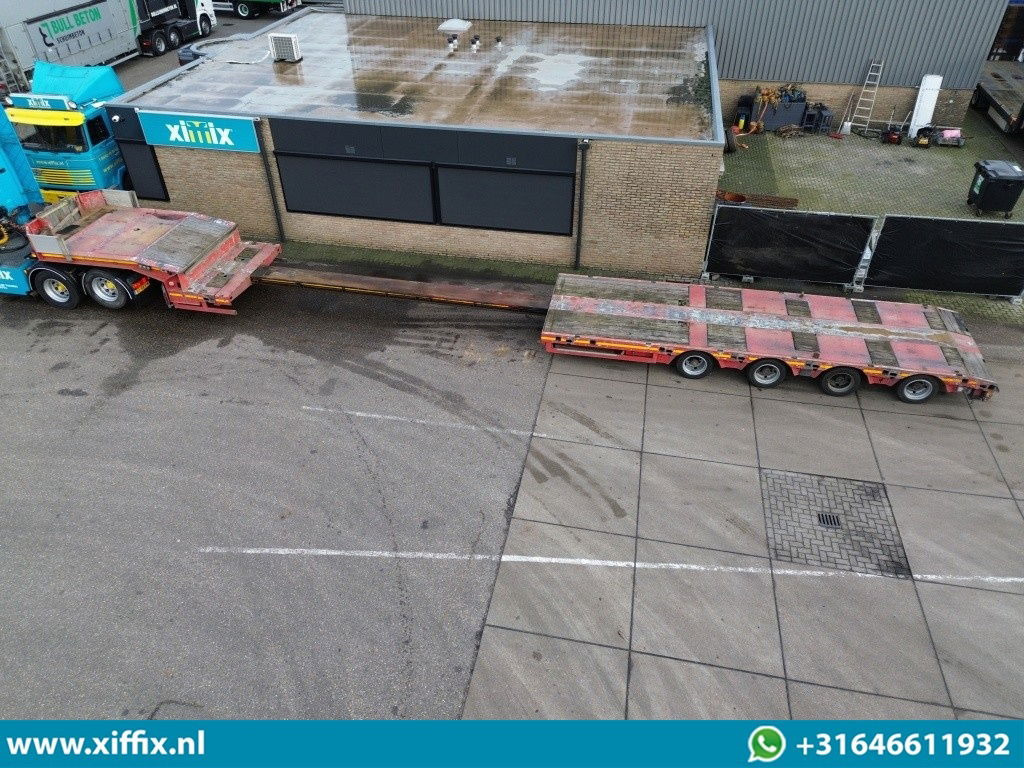 Faymonville 4-ass. Uitschuifbare semi dieplader / 78 cm. Hoog / 3x gestuurd - 저하대 세미 트레일러 : 사진 2 Faymonville 4-ass. Uitschuifbare semi dieplader / 78 cm. Hoog / 3x gestuurd - 저하대 세미 트레일러 : 사진 2