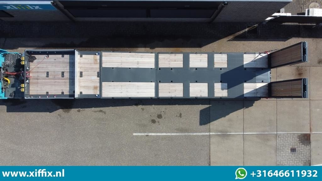 Faymonville TE Huur 3-ass. Semi dieplader met dubbele hydr. Kleppen en hefbed / - 저하대 세미 트레일러 : 사진 3 Faymonville TE Huur 3-ass. Semi dieplader met dubbele hydr. Kleppen en hefbed / - 저하대 세미 트레일러 : 사진 3