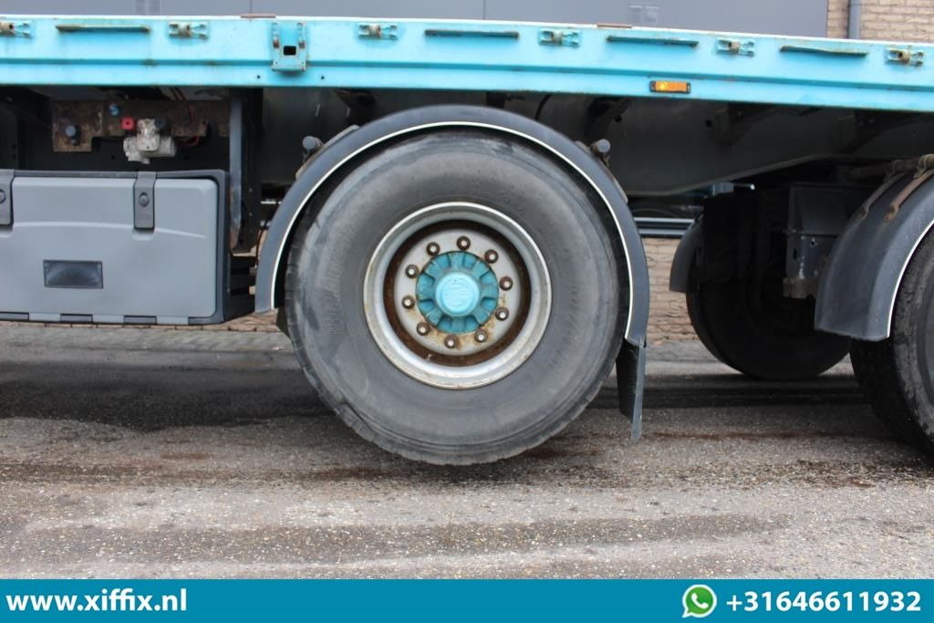 Floor 3-ass. Oplegger met kraanspoor / 2x gestuurd - 드롭사이드/ 플랫베드 세미 트레일러 : 사진 5 Floor 3-ass. Oplegger met kraanspoor / 2x gestuurd - 드롭사이드/ 플랫베드 세미 트레일러 : 사진 5