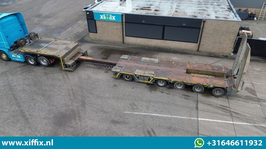 Lintrailers 5-ass. Uitschuifbare semi dieplader met hydr. Kleppen / 275 cm. Bree - 저하대 세미 트레일러 : 사진 2 Lintrailers 5-ass. Uitschuifbare semi dieplader met hydr. Kleppen / 275 cm. Bree - 저하대 세미 트레일러 : 사진 2