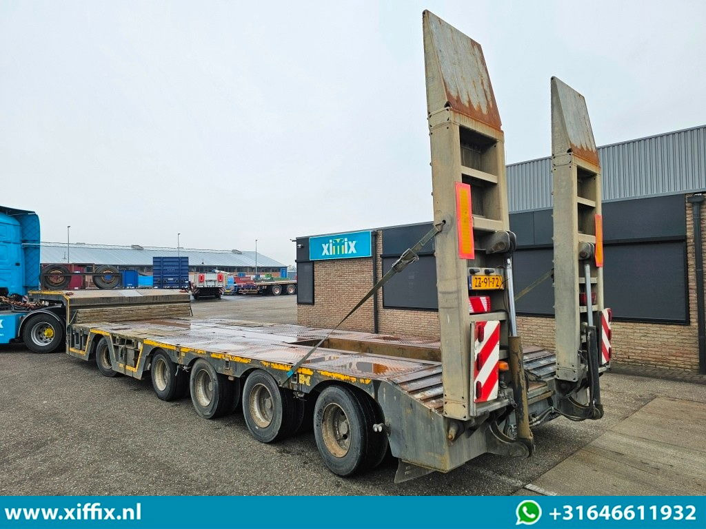 Lintrailers 5-ass. Uitschuifbare semi dieplader met hydr. Kleppen / 275 cm. Bree - 저하대 세미 트레일러 : 사진 4 Lintrailers 5-ass. Uitschuifbare semi dieplader met hydr. Kleppen / 275 cm. Bree - 저하대 세미 트레일러 : 사진 4