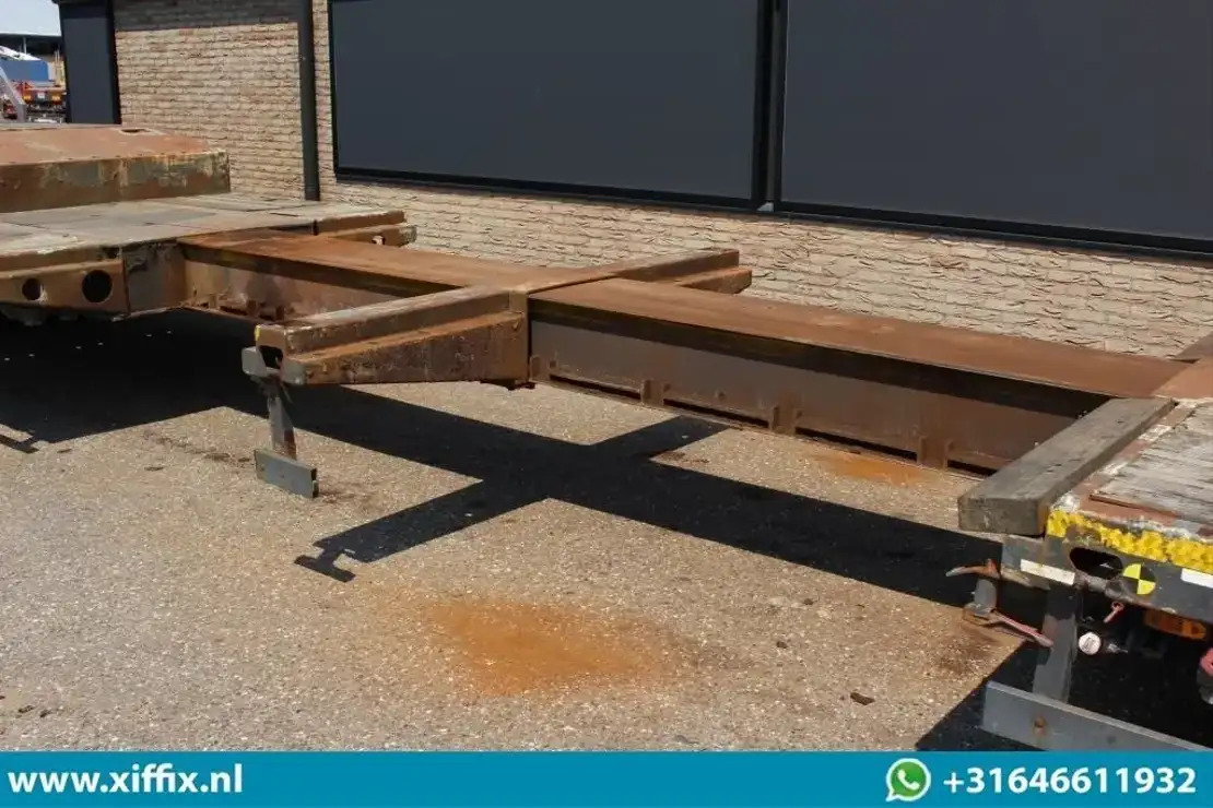 Meusburger 3-ass. Uitschuifbare semi dieplader met Alu. kleppen / Naloop gestuur - 저하대 세미 트레일러 : 사진 5 Meusburger 3-ass. Uitschuifbare semi dieplader met Alu. kleppen / Naloop gestuur - 저하대 세미 트레일러 : 사진 5
