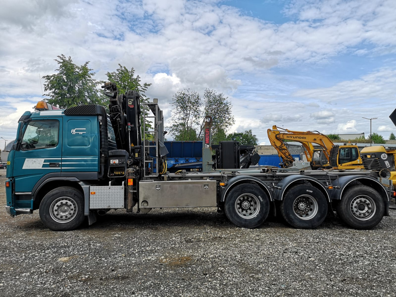 Volvo Fm 380 - 후크 리프트 트럭 : 사진 1 Volvo Fm 380 - 후크 리프트 트럭 : 사진 1