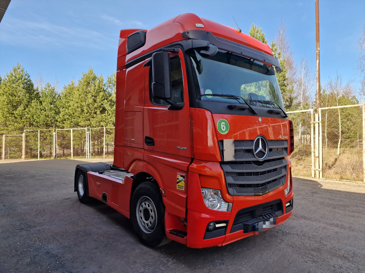 Mercedes Benz 1845 Retarder Big space - 트랙터 유닛 : 사진 1 Mercedes Benz 1845 Retarder Big space - 트랙터 유닛 : 사진 1