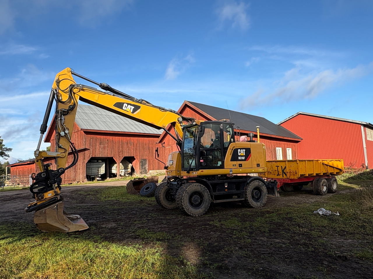 CAT M316F - 굴착기 : 사진 1 CAT M316F - 굴착기 : 사진 1