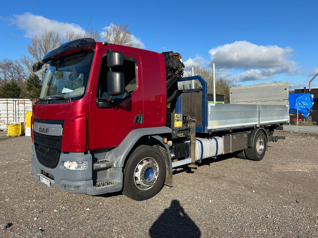 DAF LF290 - 크레인 트럭 : 사진 1 DAF LF290 - 크레인 트럭 : 사진 1