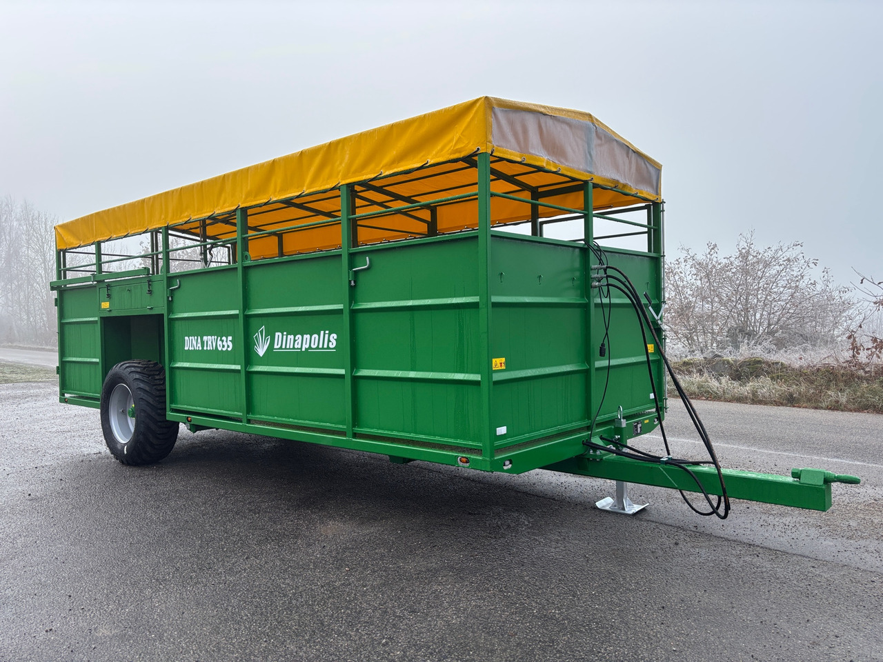 Dinapolis DINA TRV635 - 농장 트레일러 : 사진 1 Dinapolis DINA TRV635 - 농장 트레일러 : 사진 1