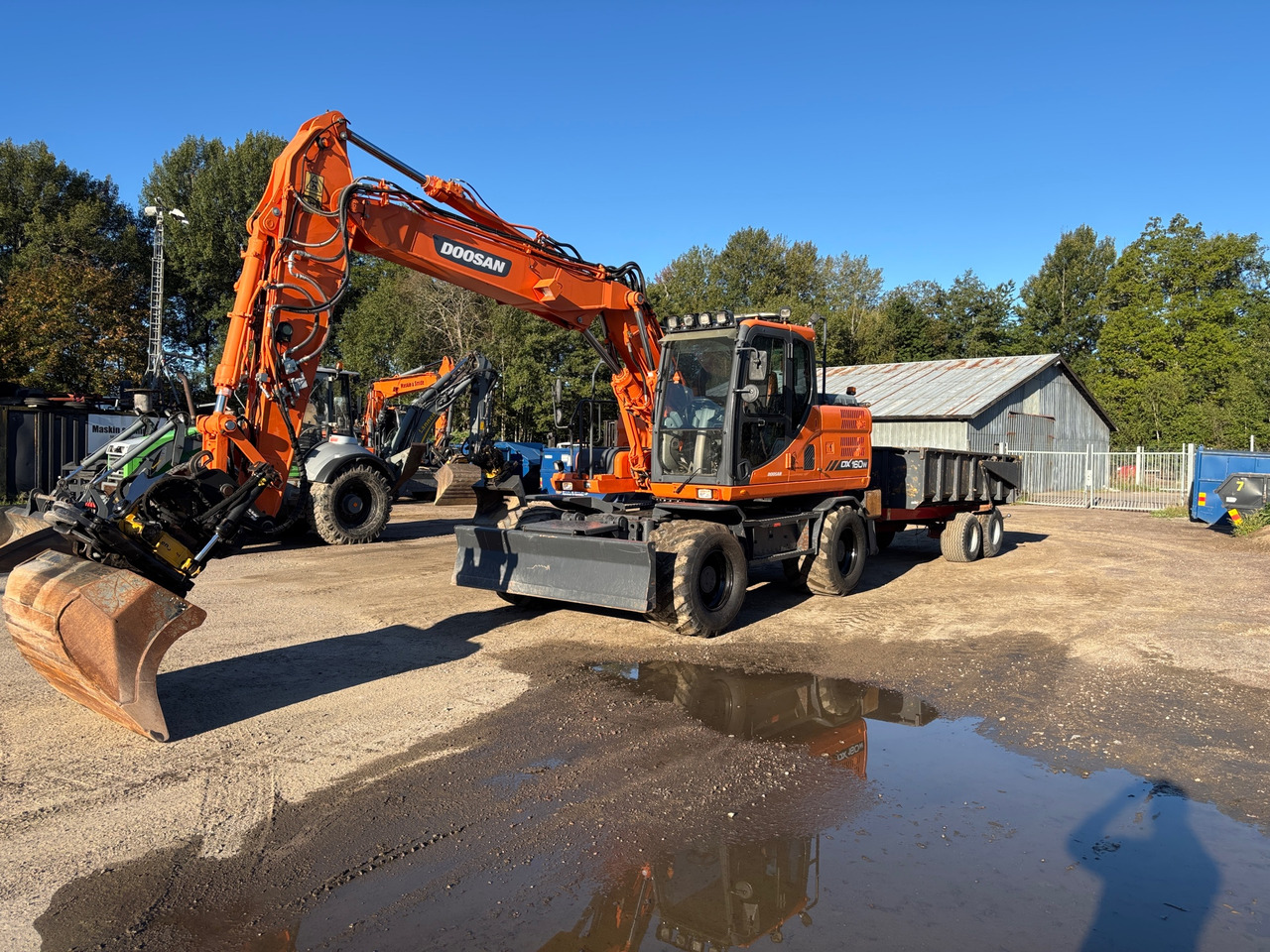 Doosan DX160W - 굴착기 : 사진 1 Doosan DX160W - 굴착기 : 사진 1