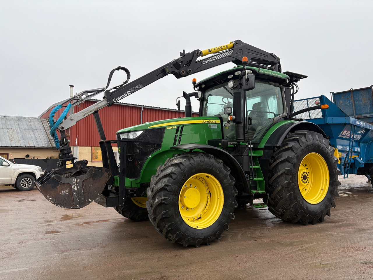 John Deere 7290R - 장궤형 트랙터 : 사진 1 John Deere 7290R - 장궤형 트랙터 : 사진 1