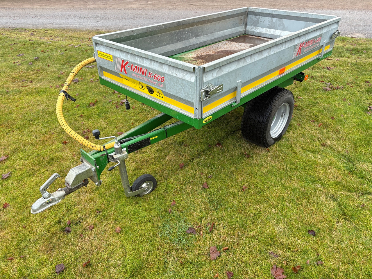 K-Vagnen M-600H - 덤프 트레일러 : 사진 1 K-Vagnen M-600H - 덤프 트레일러 : 사진 1