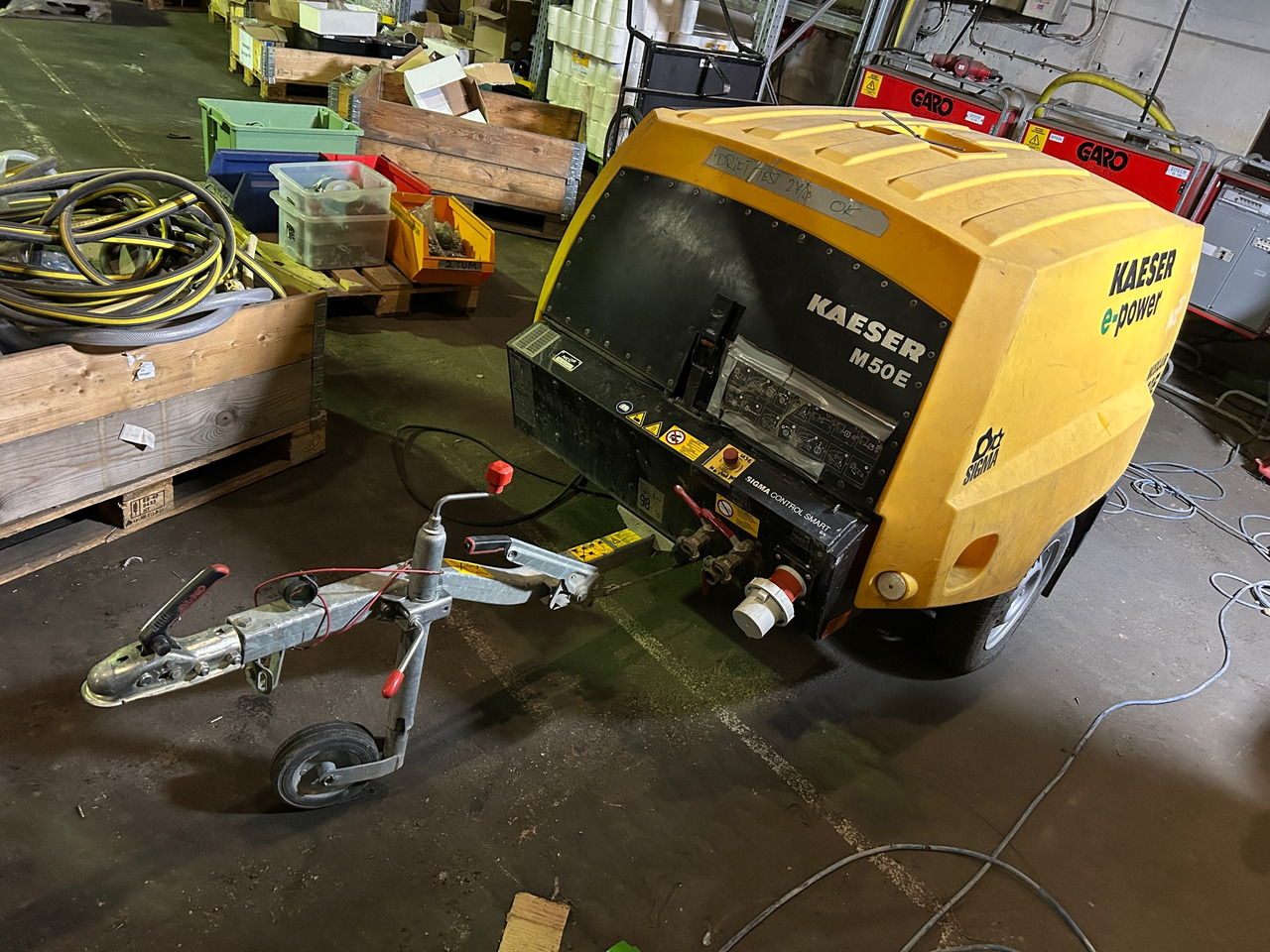 Kaeser Mobilair M50E - 공기 압축기 : 사진 1 Kaeser Mobilair M50E - 공기 압축기 : 사진 1