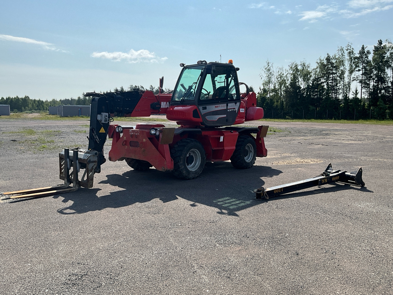 Manitou MRT 1840 - 텔레스코픽 핸들러 : 사진 1 Manitou MRT 1840 - 텔레스코픽 핸들러 : 사진 1